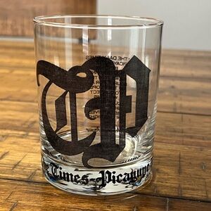 The Times Picayune New Orleans Newspaper Glass